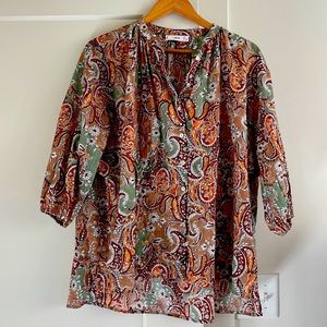 LAST CHANCE | MANGO | Paisley blouse | EUC | Size 4